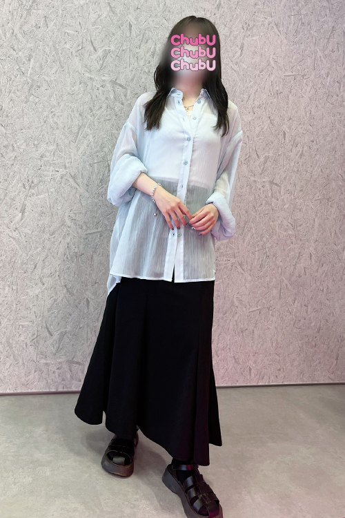 sheer/長袖シャツ